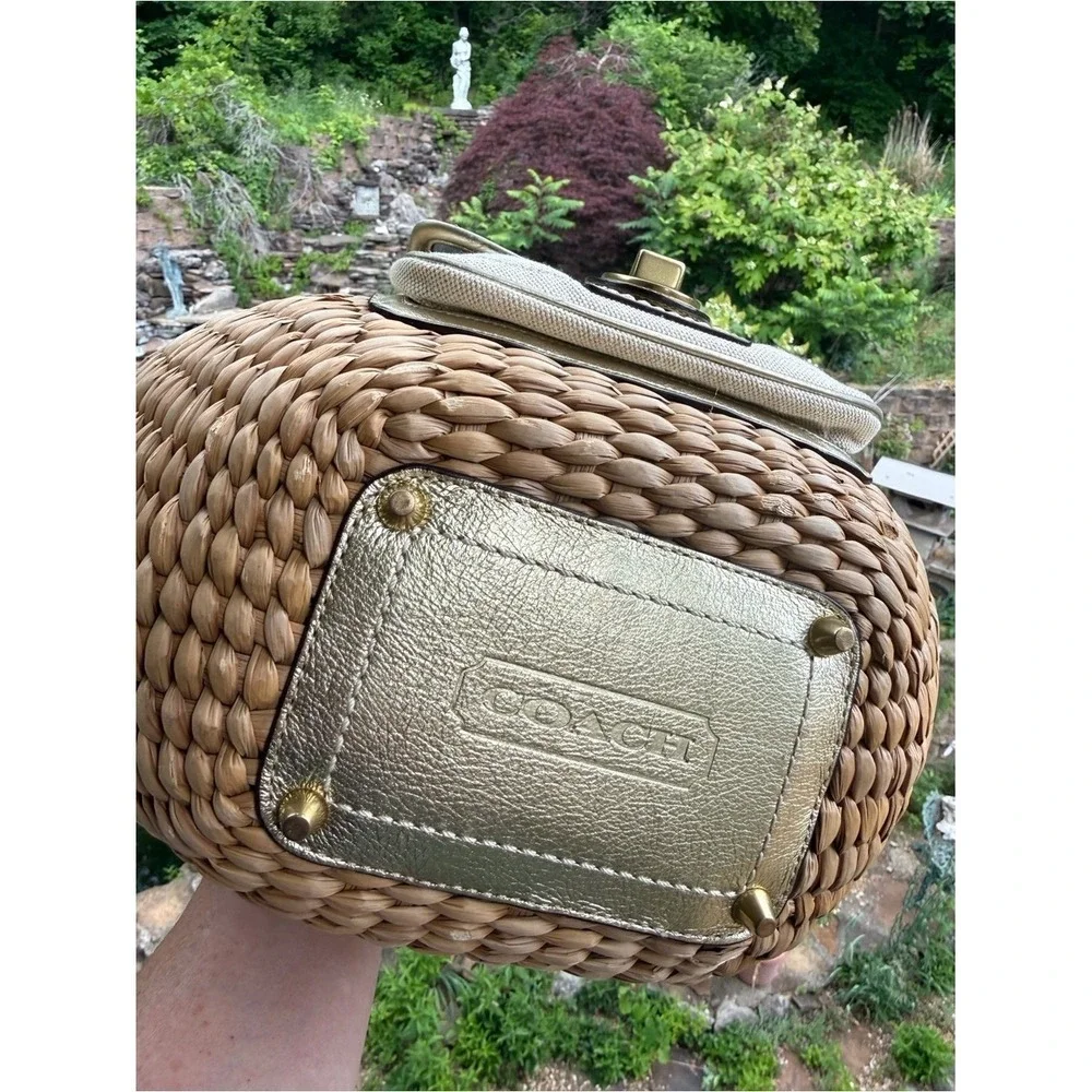 Coach vintage woven